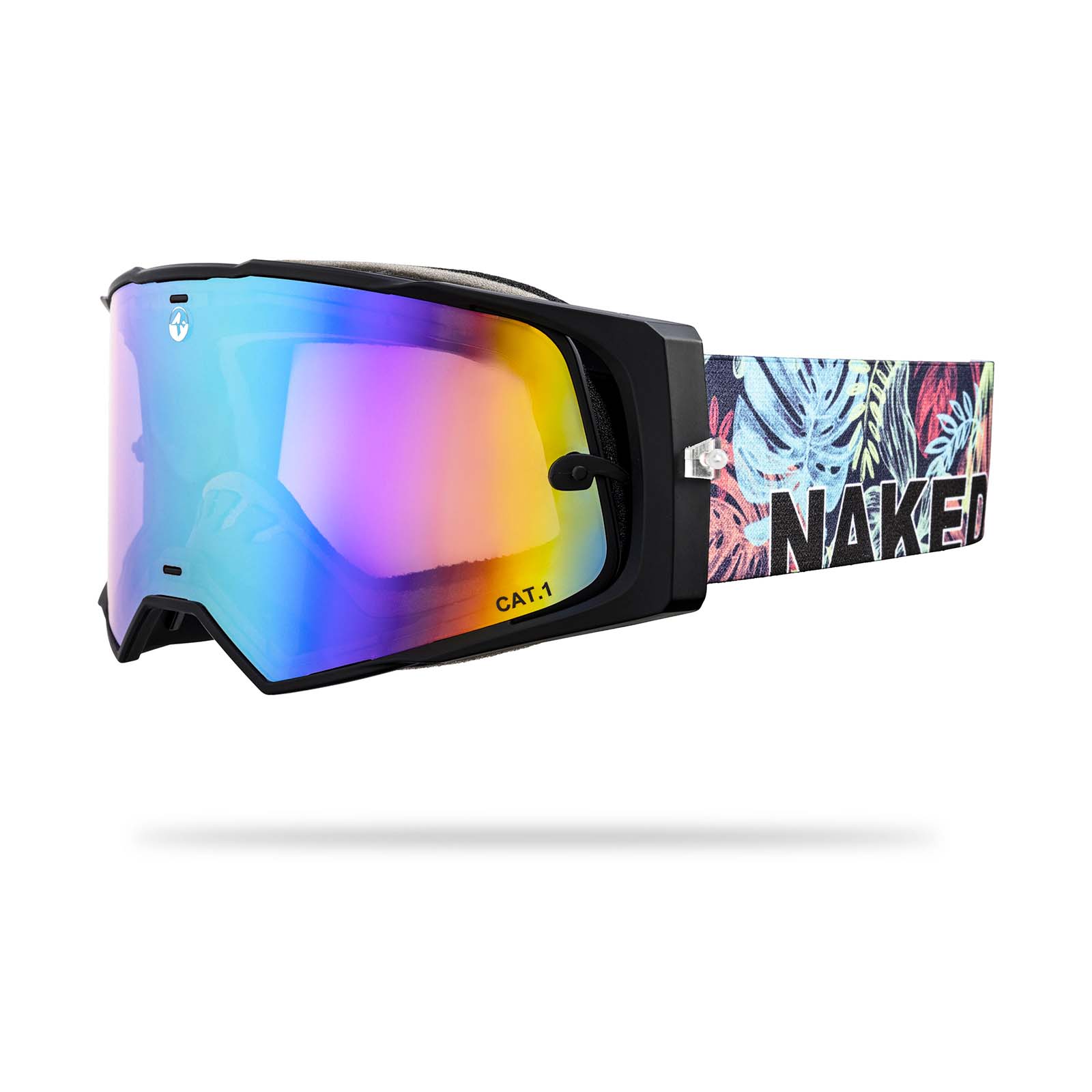 NAKED The LINE bike goggles– Tropic – Hoved